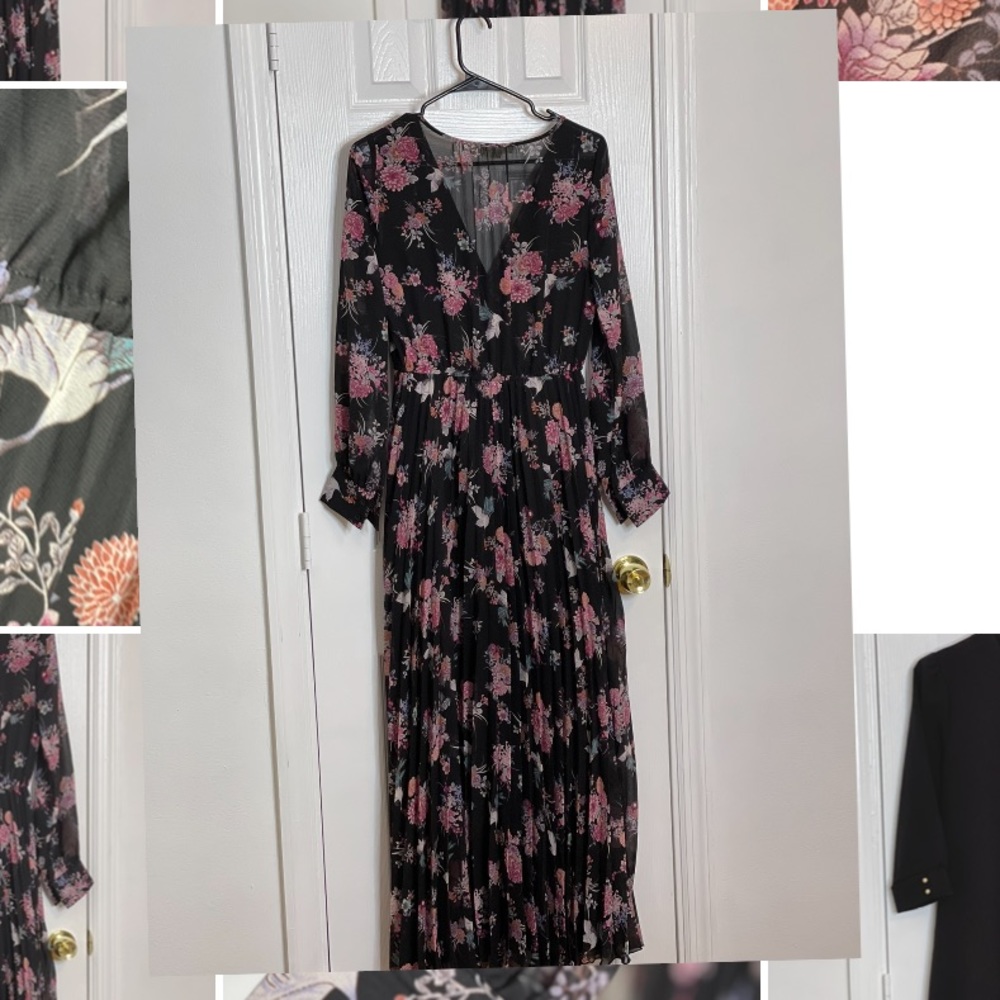 Midi dress long sleeve